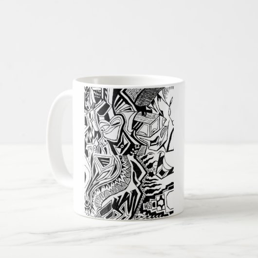 Mug Perspicaces anxieux (Devant gauche)