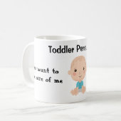 Mug persuasion des jeunes - citation satirique (Devant gauche)