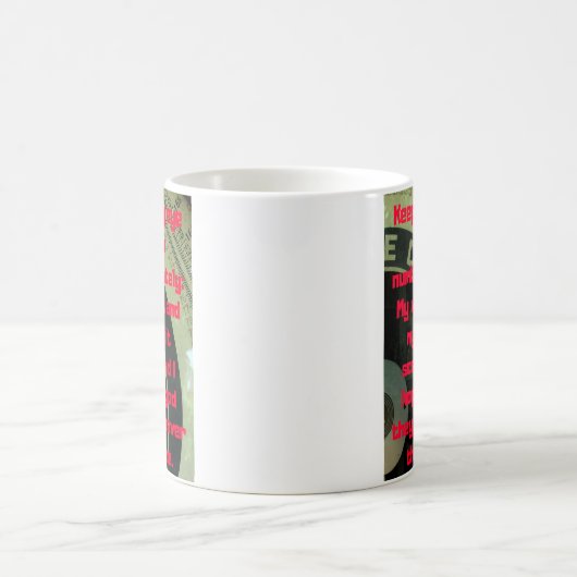 Mug Perte de poids drôle (Centre)