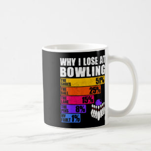 Mug Perte en pourcentage de bol amusant - Pourquoi je