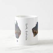 Mug Perth, Australie, Skyline par réflexions nocturnes (Centre)