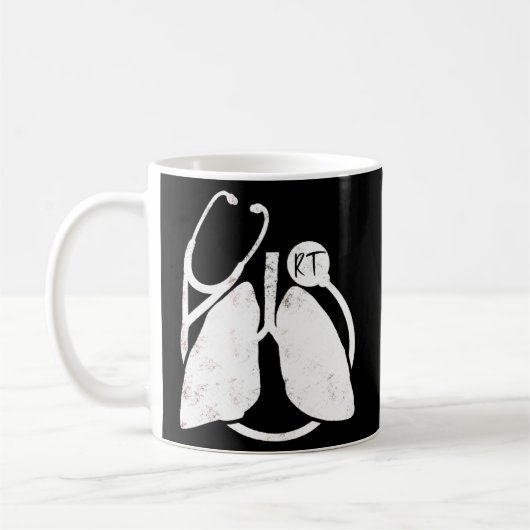 Mug Perturbé Pour Le Thérapiste Respiratoire (Gauche)