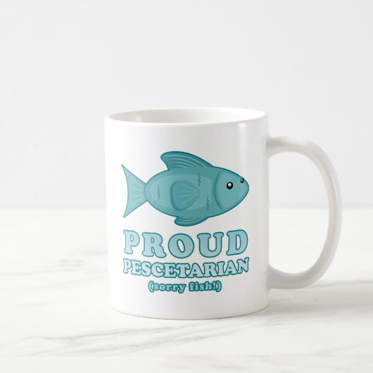 Mug Pescetarian fier (Droite)