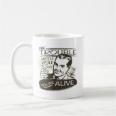 Mug Pessimiste drôle (Gauche)
