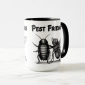 Mug Pest Friends BFF (Devant droit)