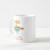 Mug Pet de méthane de kangourou (Devant gauche)