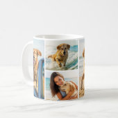 Mug Pet Dog 6 Photo Collage Simple (Devant gauche)
