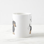 Mug Pet drôle de chien de teckel (Centre)