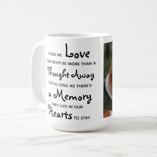 Mug Pet Memorial Animaux de compagnie Perdre Keepsaké  (Devant gauche)