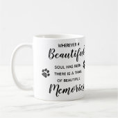 Mug Pet Memorial Animaux de compagnie Perdre Sympathie (Gauche)