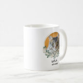 Mug Pet Memorial cadeau perte de chat mémoire de mort (Devant droit)