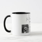 Mug Pet Photo Collage Memorial - In Love Memory (Gauche)