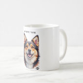 Mug Pet’s Simple Modern Name & Photo Custom Design (Devant droit)