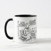 Mug Pet Shop Chien portant panier (Gauche)