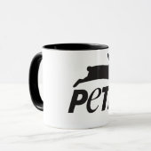 Mug PETA mok (Devant gauche)