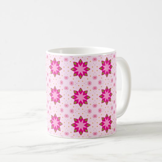 Mug Petal Blossom Confetti pattern  (Devant droit)