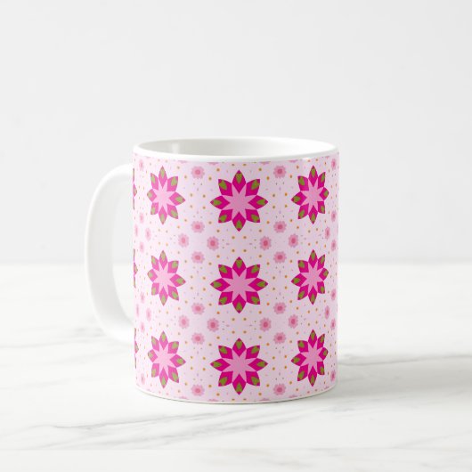Mug Petal Blossom Confetti pattern  (Devant gauche)