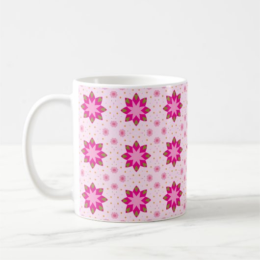 Mug Petal Blossom Confetti pattern  (Gauche)