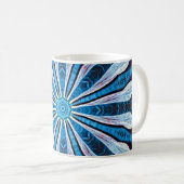 Mug Pétales bleues (Devant droit)
