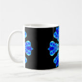 Mug Pétales bleues (Gauche)