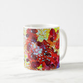 Mug Pétales ! Carte d'accueil vierge aux beaux-arts (Devant droit)