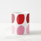 Mug Pétales de fleurs roses rouges (Centre)