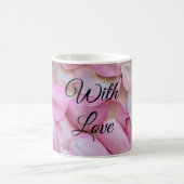 Mug Pétales de rose romantique (Centre)