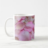 Mug Pétales de rose romantique (Gauche)