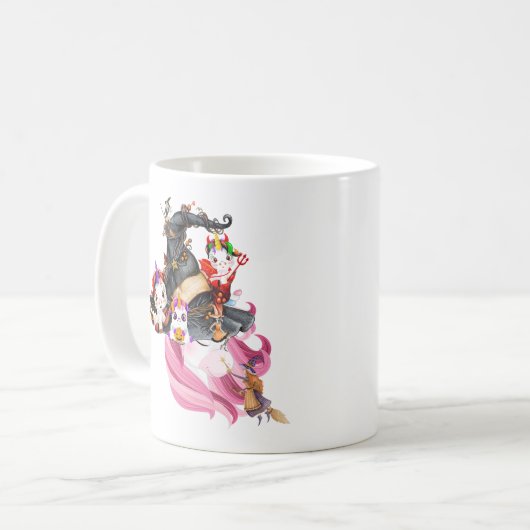 Mug Pétales gothiques (Devant gauche)