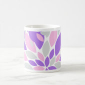 Mug Pétales Magiques Fleurs violettes (Centre)