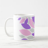 Mug Pétales Magiques Fleurs violettes (Gauche)