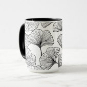Mug Pétales roses (Devant gauche)