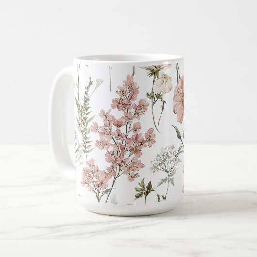 Mug Pétales Sereins (Devant gauche)