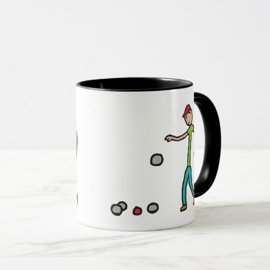 Mug Petanque (Devant droit)