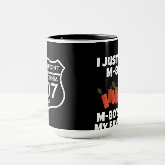 Mug Pétard M80 préféré du feu d'artifice M-80 (Centre)
