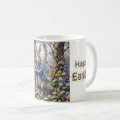Mug Peter le lapin de Pâques Joyeux Pâques (Devant droit)