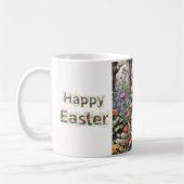 Mug Peter le lapin de Pâques Joyeux Pâques (Gauche)