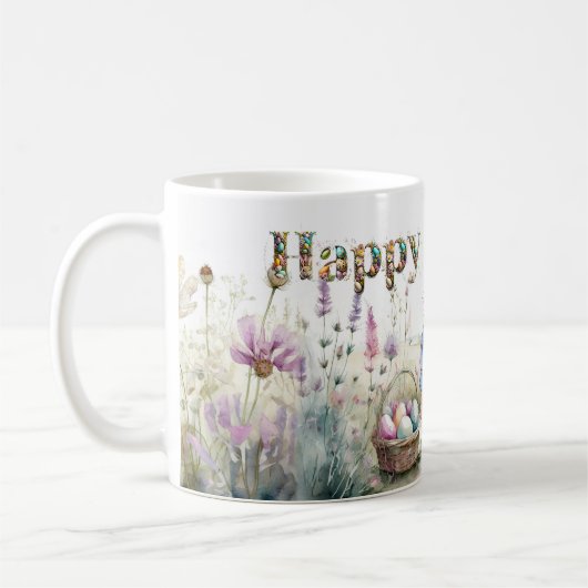 Mug Peter le lapin Joyeux Pâques (Gauche)