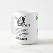 Mug Peter Pan Snack Shop, Chicago (Devant gauche)