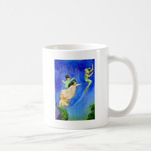 MUG PETER PAN, WENDY, JOHN ET MICHAEL SE SONT ÉLOIGNÉS (Droite)