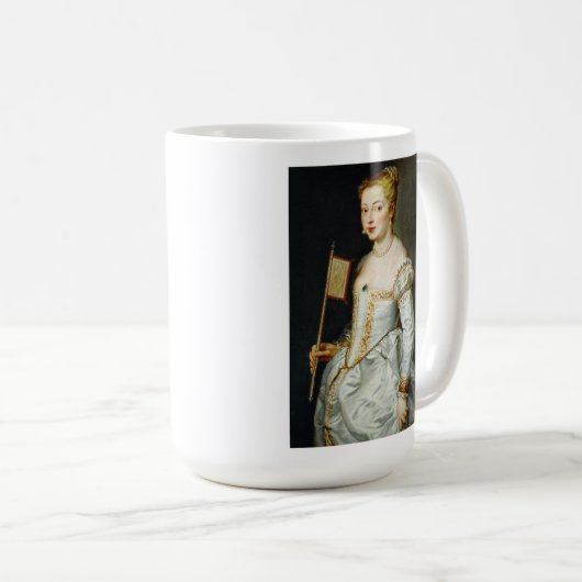 Mug Peter Paul Rubens Portrait d'une dame (Devant droit)