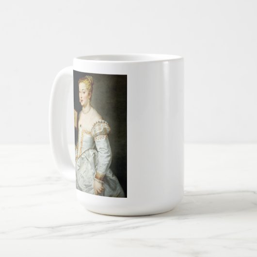 Mug Peter Paul Rubens Portrait d'une dame (Devant gauche)