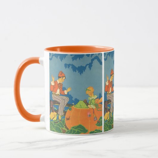 Mug Peter Peter Citrouille Mangeur, rime de la pépiniè (Gauche)