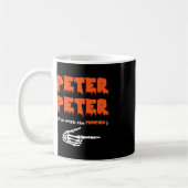 Mug Peter Peter est avec le citrouille (Gauche)