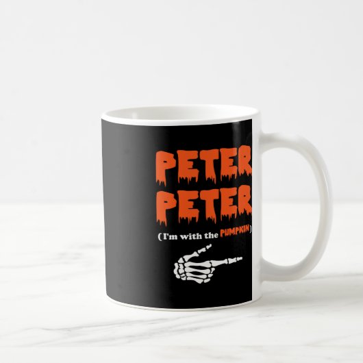 Mug Peter Peter est avec le citrouille (Droite)