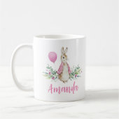 Mug Peter Rabbit Nom du bébé (Gauche)