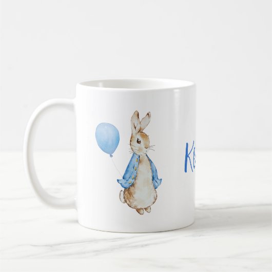Mug Peter Rabbit Nom du bébé (Gauche)