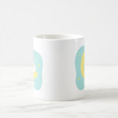 Mug Petit agneau de sommeil mignon sur la lune (Centre)