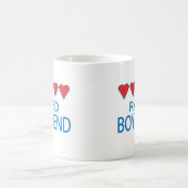 Mug Petit ami à cinq coeurs (Centre)