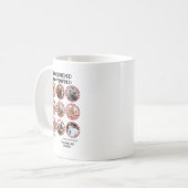 Mug Petit ami | Collage photo de la Saint Valentin 9 (Devant gauche)